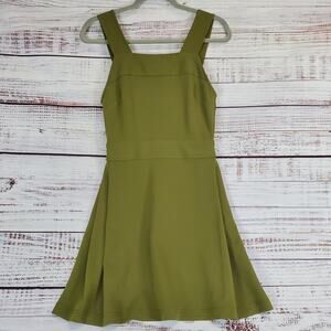 Topshop Olive Green Mini Dress